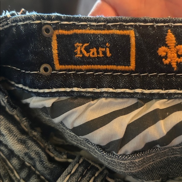 Rock Revival Light Blue Boot Cut Jeans - Picture 4 of 5